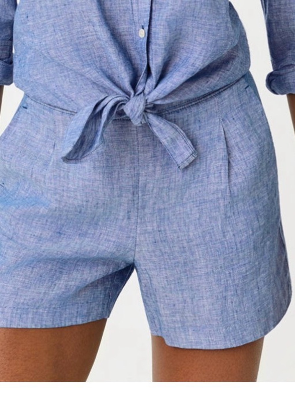 New! Lilly Pulitzer Captina Linen Shorts (Small)